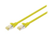 Nätverkskabel - DIGITUS patch cable - 2 m - yellow - Gul - 2m - DK-1644-A-020-Y-10
