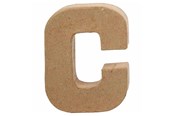 Konst- och hantverksmaterial - Creativ Company Letter Papier-mache Small - C - 26641