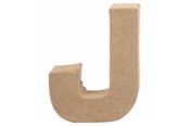 Konst- och hantverksmaterial - Creativ Company Letter Papier-mache Small - J - 26648