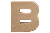 Konst- och hantverksmaterial - Creativ Company Letter Papier-mache Small - B - 26640