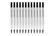 Skriv- och ritverktyg - Parker PARKER kulspetsrefill, medium, svart, 12 st. - 1950278