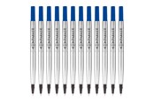 Skriv- och ritverktyg - Parker PARKER rollerball refill, fin, blå, 12 st. - 1950279