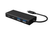 USB Hub - ICY BOX IB-HUB1426-CPD USB Hub - USB 3.0 - 4 porte - Svart - 60511
