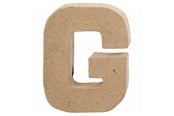 Konst- och hantverksmaterial - Creativ Company Letter Papier-mache Small - G - 26645