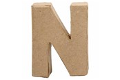 Konst- och hantverksmaterial - Creativ Company Letter Papier-mache Small - N - 26652