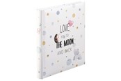 Fotogalleri och arkivering - Hama "To The Moon" Bookbound Album 29 x 32 cm 60 White Pages - 3861