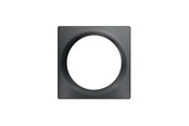 Smarta Hem - Fibaro Walli Line Single Cover Plate Anthracite - FG-Wx-PP-0001-8