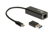 Nätverkskort (adaptrar osv.) - Inter-Tech IT-732 USB Type C LAN Adapter - 88885593
