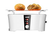 Brödrost & Toaster - Unold Brödrost & Toaster 38020 Design Dual - toaster - white/black - 38020