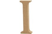Konst- och hantverksmaterial - Creativ Company Letter I MDF 13cm 1pc. - 56318