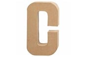 Konst- och hantverksmaterial - Creativ Company Letter Papier-mache - C - 26602