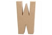 Konst- och hantverksmaterial - Creativ Company Letter Papier-mache - W - 26622