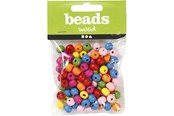 Kreativa spel - Creativ Company Wooden Beads Mix 8mm 16gr - 571060