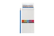 Skriv- och ritverktyg - Creativ Company Triangular colored pencils - Light blue 12pcs. - 38576