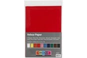 Papper, Fotopapper & Etiketter - Creativ Company Velor Paper Color A4 10 Sheets - 270690