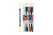 Skriv- och ritverktyg - Creativ Company Colortime double ink 6pcs. - 37984