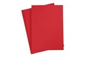 Papper, Fotopapper & Etiketter - Creativ Company Cardboard - A4 - 20 sheets - Christmas Red - 21115