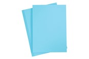 Papper, Fotopapper & Etiketter - Creativ Company Colored Cardboard Sky Blue A4 20 sheets - 211056