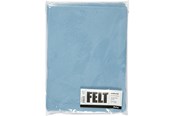 Konst- och hantverksmaterial - Creativ Company Hobby Felt Light Blue A4 10 Sheets - 45511