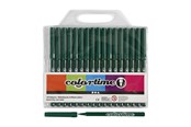 Skriv- och ritverktyg - Creativ Company Dark green markers 18st. - 373558