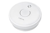 Smarta Hem - LogiLink Smoke detector with replaceable zinc carbon battery 1 year battery - SC0015