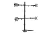 Monitorfäste - LogiLink Quad monitor stand 13–32" steel arm length: each 460 mm - BP0046