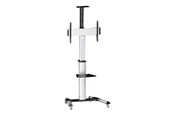 Väggfäste, AV-Möbel - LogiLink TV/monitor cart 37–70" height adjustable 50 kg max. - Max 50 kg - recommended for 70" - BP0025