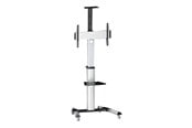 Väggfäste, AV-Möbel - LogiLink TV/monitor cart 37–70" height adjustable 50 kg max. - Max 50 kg - recommended for 70" - BP0025