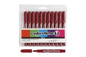 Hobby Tillbehör - Creativ Company Wine red Jumbo markers 12st. - 37353