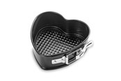 Baktillbehör - KÜCHENPROF Bakform hjärta 12cm svart - K0810021012