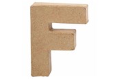 Konst- och hantverksmaterial - Creativ Company Letter Papier-mache Small - F - 26644