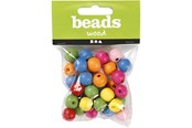 Kreativa spel - Creativ Company Wooden Beads Mix 12mm 22gr - 571241