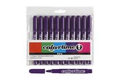 Hobby Tillbehör - Creativ Company Purple Jumbo pens 12pcs. - 37332