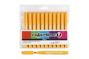 Hobby Tillbehör - Creativ Company Warm yellow Jumbo pens 12pcs. - 37350
