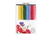 Konst- och hantverksmaterial - Creativ Company Crepe Paper Standard Colors 8 Sheets - 209003