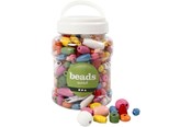 Kreativa spel - Creativ Company Wooden Beads Color 175gr. - 684760