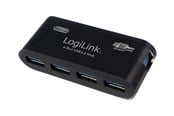 USB Hub - LogiLink USB 3.0 hub 4-port black USB Hub - USB 3.2 - 4 porte - Svart - UA0170