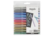 Skriv- och ritverktyg - Creativ Company Metallic Markers 12pcs. - 37376