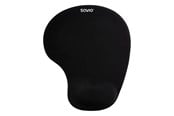 Musmattor och tillbehör - Savio mouse pad with wrist pillow - SAVMP-01B