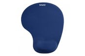 Musmattor och tillbehör - Savio mouse pad with wrist pillow - SAVMP-01NB