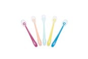 Babyvård - Babymoov Set of 5 silicon spoons 2nd age multicolor - A102407