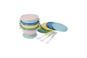 Babyvård - Badabulle Set of 5 non-slip bowls + spoons - B005107