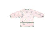 Babyvård - Badabulle Long Sleeves Bib - Pink - B007024