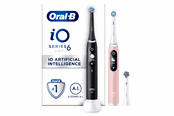 Tandborste - Oral-B eltandborste iO6 Black Lava/Pink Sand - 2 handtak - 4210201448877