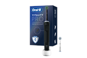 Tandborste - Oral-B eltandborste Vitality Pro Svart + extra tandborsthuvud - 4210201432326