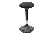 Gamingstol - LogiLink Height adjustable wobble stool for sit-stand desk Pall - ABS rubber - Upp till 120 kg - EO0011