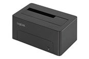 Hårddisk, tillbehör - LogiLink USB 3.1 Gen 2 Quickport 1-Bay for 2.5/3.5" SATA HDD/SSD - QP0027