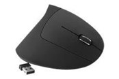 Mus - MediaRange - vertical mouse - 2.4 GHz - black - Vertical mouse - Optic - 6 knappar - Svart - MROS232