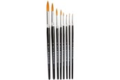 Hobby Tillbehör - Creativ Company Gold Line Brushes - 8 pcs. - 10747