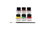 Konst- och hantverksmaterial - Creativ Company Glass and Porcelain Paint 6. Colors - 31405